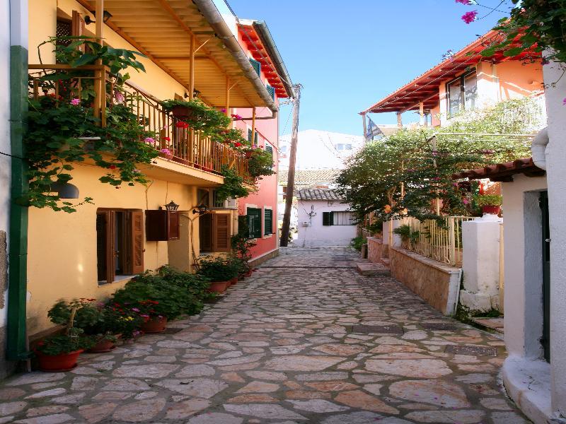 Alexis Apartments Benitses  Buitenkant foto
